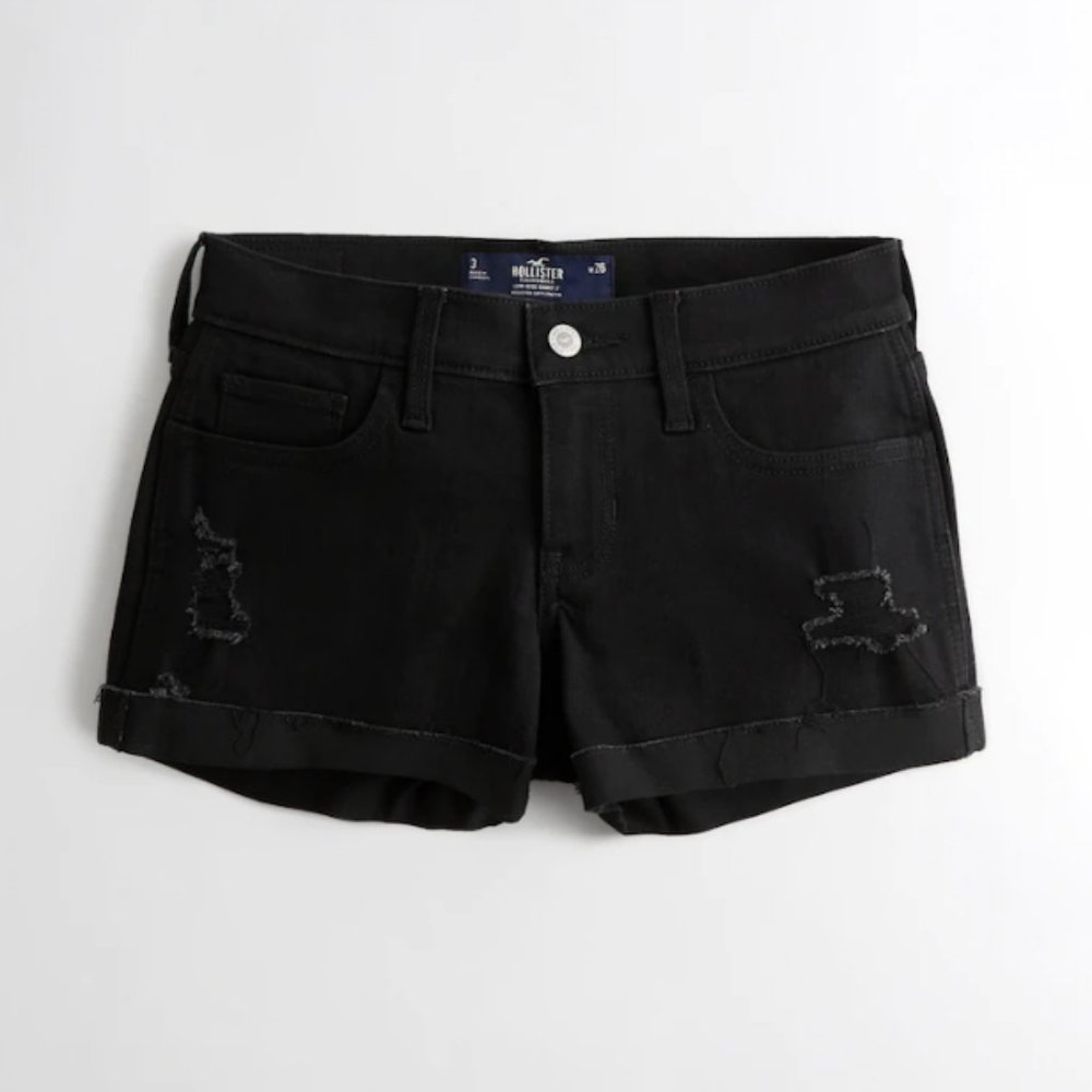 NWOT Low Rise Y2K Denim Shorts | Hollister | Size 5